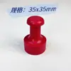 Gu'An Pegamento Rojo Sello de Goma Material Plástico Especificación Redonda Material de Sello de Goma Venta al por Mayor Material de Sello de Pegamento Rojo