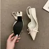 Primer Encuentro con las Sandalias de Tacón Alto de Animal Print Cerradas de Punta Fina de Nicho, Zapatos de Hada, Nuevo Estilo de Verano 2026, Elegantes Zapatos de Mariposa de Punta Fina
