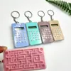 Calculadora de Laberinto Creativa Llavero Oficina Descompresión Estudiante Llavero Adecuado Colgante Pequeño Regalo