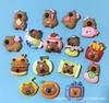 Tarjeta Pequeña Capibara Luminoso Superficial diy Oso Resina Accesorios de Joyería Parche Pegamento Crema Funda para Teléfono Móvil Llavero