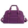 Bolsa de Fitness Nueva bolsa de viaje plisada de gran capacidad, bolsa de equipaje de almacenamiento versátil, separación de húmedo y seco, bolsa ligera para maternidad
