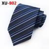 Gravata masculina poliéster jacquard listrada comércio exterior fornecedores fabricantes em estoque atacado