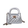 Bolsa Daffy de Estilo Fragante Pequeño para Mujer Moda de Comercio Exterior Versátil de Gran Capacidad Bolso de Cadena Romboidal Moderno para Hombro Cruzado