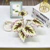 Simulación de impresión 3D transfronteriza bonsái de planta verde realista alta imitación decoración hogar planta verde bonsái flor artificial decoración de flor artificial