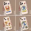 Funda para Teléfono Tom y Jerry Apple 17 iPhone17Promax Transparente Magnética 17Pro Pareja Funda Protectora de Aire