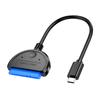 Interface SATA para USB 3.1 Easy Drive Line Tipo C, leitor de estado sólido externo de disco rígido SSD de 2,5 polegadas