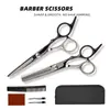 Set de Tijeras de Peluquería Más Vendido Transfronterizo de Amazon, Todo en Uno de Acero Inoxidable 4Cr Tijeras de Peluquería Profesionales para el Hogar
