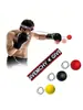 Pelota de Reacción Rápida de Boxeo Montada en la Cabeza para Adultos y Niños, Adecuada para Entrenamiento de Artes Marciales, Alivio del Estrés y Ejercicio en Casa