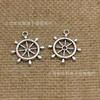 Accesorios de timón de barco retro hechos a mano joyería retro al por mayor accesorios de joyería DIY 28 * 25 mm 1473