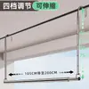 Tendedero plegable y retráctil, barra para colgar ropa de balcón para el hogar, herramienta de secado de edredones elevable de acero inoxidable