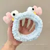 Diadema de Felpa Linda de Otoño para Lavado Facial para Mujeres, Modelo Nuevo 2026, Especialmente Diseñada para Maquillaje y Mascarillas Faciales, Diadema de Color Café de Alta Gama