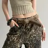 Cinturón Peludo Marrón Estilo Chica Picante Estilo Americano para Mujeres 2026 Nuevo Accesorio de Nicho para Vestidos y Jeans Cinturón de Moda