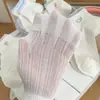 Calcetines Lindos para Mujer, Calcetines Cortos, Calcetines Finos de Algodón de Verano, Malla Transpirable Bordados Deportivos Anti-Olor Calcetines Cortos para Niñas