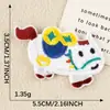 Adesivos Bordados para o Ano do Cavalo, Pônei Fofo Autoadesivo Auspicioso Caderno DIY Acessórios para Capa de Celular Adesivos de Patch para Roupas