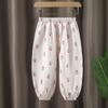 Pantalones de verano para niños, antimosquitos, transpirables, con dibujos animados, holgados, finos y a juego, estilo coreano