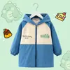 Bata para Niños, Mediana y Grande Chaqueta de Plumas para Niños Ropa Protectora, Otoño e Invierno Anti-Suciedad Ropa Exterior para Bebé de Guardería, Delantal para Niño Estilo Extranjero