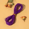 Cuerda de Cera de Taiwán de 1 mm 10 Metros Cuerda de Cera Trenzada de Tres Hilos Colorida Cuerda para Collar Pulsera Colgante Hecho a Mano DIY Cuerda para Joyería
