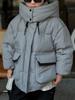 Chaqueta de Plumón Gruesa para Niños Otoño e Invierno 2025 Para Niños Invierno Moderna Fresca Plumón de Pato Blanco Nueva Parka Ropa de Trabajo Abrigo Grueso