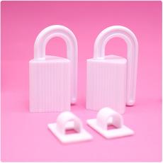 Cadeado anti-beliscão para porta de bebê, cartão de segurança para porta, grampo de porta, batente de porta, batente de vão de porta