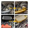 Modificación de tubo de escape de automóvil cinta de papel de aluminio aislante térmico de alta temperatura universal autoadhesiva cinta de tela de fibra de vidrio de papel de aluminio industrial
