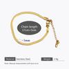 Moda Nicho Design Senso Corrente Clavícula Ins Estilo Frio Simples Colar Lâmina Temperamento Feminino Joias de Aço Inoxidável