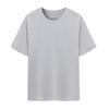 Camiseta de Algodón Puro Hilo Doble de 260g con Logo Impreso Personalizado, Hombro Caído, Cuello Redondo, Mangas Cortas, Uniforme Escolar, Ropa de Trabajo, Camiseta Publicitaria, Hecho a Medida
