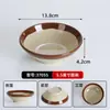 Tigelas pequenas de melamina estilo retrô para pratos de hot pot, perfeitas para uso comercial, com um design nostálgico que lembra barracas de comida de rua. Ideal para servir acompanhamentos de hot pot, bucho, molhos para mergulhar e temperos