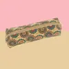 Estojo de Lápis Vintage Explosivo com Rolha Estojo de Lápis de Viagem Lembrança Bolsa de Armazenamento de Grande Capacidade Bolsa de Armazenamento