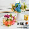 Venda Direta da Fábrica Dragão e Fênix Aquarela Bola Flor Artificial Casamento Decoração de Casa Adereços de Fotografia Conjunto Decoração de Mesa Flor Artificial