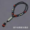 Collar de Cuenta Dzi de Nueve Ojos de Tíbet, Cadena de Suéter de Ágata con Cuenta Dzi de Nueve Ojos, Collar Largo de Estilo Étnico Vintage para Hombres y Mujeres