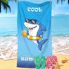 Mengqi Ropa de Hogar Toalla de Playa Estampado de León Toalla Cuadrada de Microfibra Toalla de Baño Absorbente Toalla de Secado Rápido Protector Solar