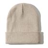 Gorro de punto con vuelta para hombre y mujer, cálido para la cabeza y las orejas, para ir caminando al trabajo o a clase, para hacer ejercicio, gorro de esquí