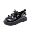 Moda Infantil Nicho Design Doce Sapatos Pequenos de Couro Meninas 2026 Primavera/Outono Novo Estilo Estilo Academia Chique Sapatos Mary Jane