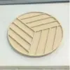 Porta-panela redondo de silicone resistente a altas temperaturas, dupla face, alto valor estético, porta-copos para mesa de jantar em casa, almofada isolante de calor e anti-queimaduras