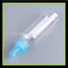 Botella pulverizadora de 24 dientes 100 ml botella pulverizadora cilíndrica plástico PET botella secundaria botella de empaque cosmético botella de pulverización fina