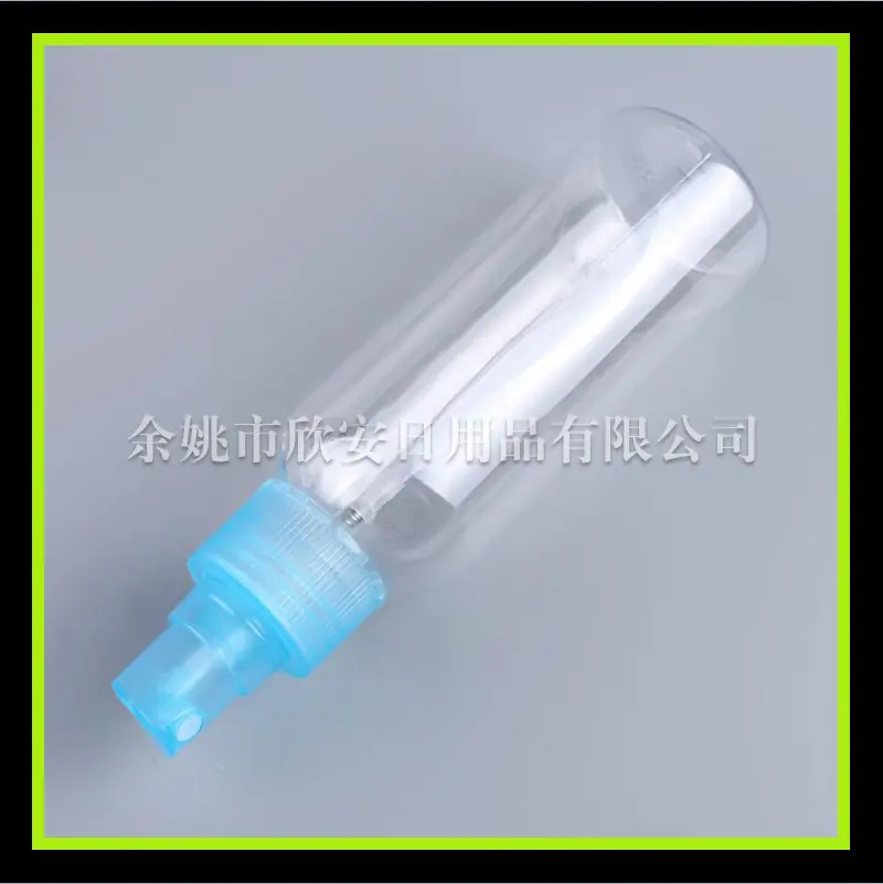 100ml 圆肩 pet + 喷 头24mm