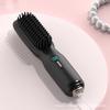 Alisador de cabelo sem fio recarregável novo transfronteiriço alisador de cabelo de íon negativo portátil alisador de cabelo pente quente