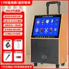 Audio para Baile Cuadrado con Pantalla Karaoke Micrófono Todo en Uno Video de Baile para Exteriores Altavoz Bluetooth Micrófono