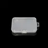 Caja de Plástico PP Transparente Caja de Empaque Rectangular Organizador de Piezas de Repuesto para Productos Pequeños Caja de Almacenamiento de Tarjetas para Equipo de Pesca