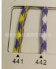 Suministro de fábrica cuerda de poliéster a cuadros colorida para borde de abrigo y sombrero 5 mm corazón de bolsa de poliéster accesorios para equipaje cuerda