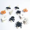 Calabaza de Halloween Fantasma Clip para Fantasma Manualidades Decoración de Halloween Escena Clip para Foto Gato Negro Murciélago Telaraña