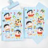 Nuevo Cuaderno de Página a Color A5 Rana Shin-Chan Diario de Estudiante Dibujos Animados Anime Planificador Cuaderno de Oficina