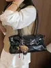 Bolsa de axila de gran capacidad para mujer, nuevo modelo 2026, bandolera retro de moda y elegante para el día a día, bolso de mano versátil de nicho