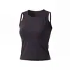 Conjunto de fitness con doble tirante, chaleco de yoga transpirable de secado rápido, pantalones de entrenamiento acampanados de cintura alta con control de abdomen, ajustados, para mujer