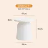 Mesa de Centro Pequena Minimalista Moderna para Apartamentos Pequenos, Conjunto de Mesas de Centro de Plástico, Mesa de Centro Redonda Criativa da Moda para Sala de Estar