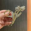 Nuevo Clip de Perlas para Agarrar Cabello Trasero Horquilla para el Cabello para Mujer Cyber Celebridad Clip de Tiburón Elegante Clip para Agarrar Cabello Clip para el Cabello Tocado