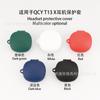 Funda protectora para auriculares QCY T13 X, funda de silicona suave y transparente de TPU con Bluetooth