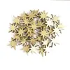 Decoração de Natal Estrela Glitter Misto Estrela Decoração de Madeira Estrela Octogonal Acessórios de Jejum Combinação DIY
