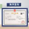 Licencia de negocio de catering, licencia de negocio de tabaco, versión nueva, plástico, certificado sanitario, marco negro para licencia de negocio, licencia especial