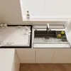Grifo de Cocina Almohadilla Drenante para Encimera de Barro Diatomeas Borde Largo Estrecho Lavabo Almohadilla Absorbente Tira Retenedora de Agua Almohadilla Antisalpicaduras